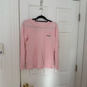Vineyard Vines Light Pink Long Sleeve Tee